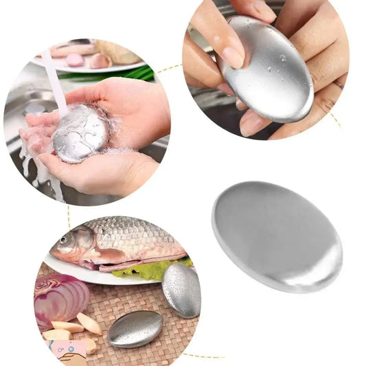 Sabonete De Aço Inoxidável - Anti Odor
