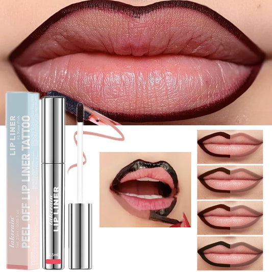 Delineador de lábios á prova d'água de longa duração - Tinte labial peel off