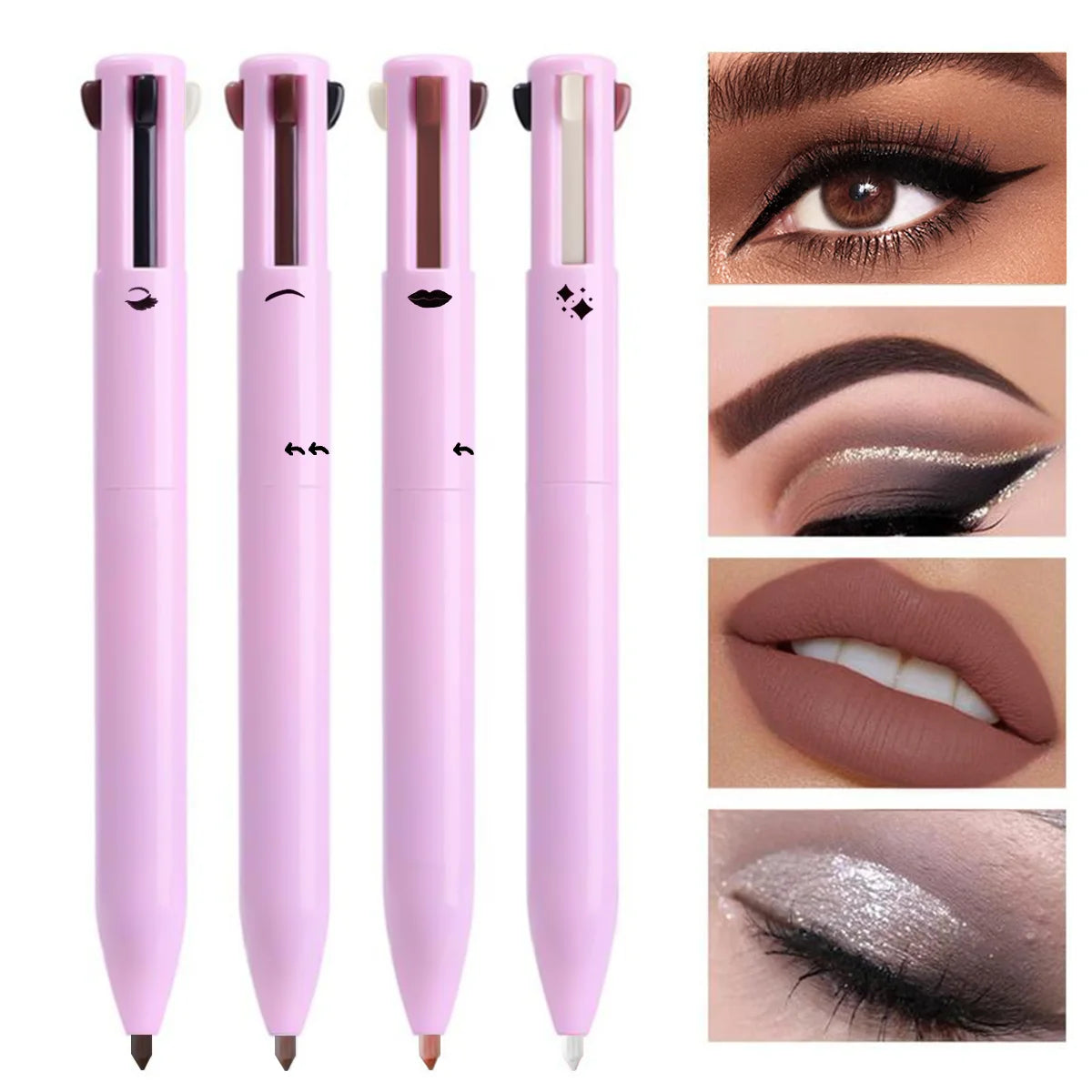 Caneta de maquiagem 4 em 1 - Makeup Pen